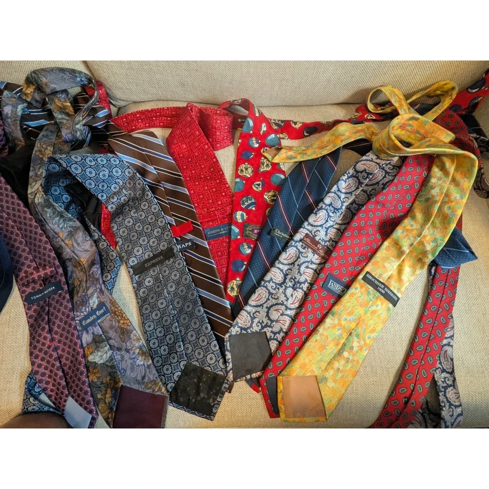 10 Pcs Neckties Lot Mix Wear‎ w/ Dior, Tommy Etc